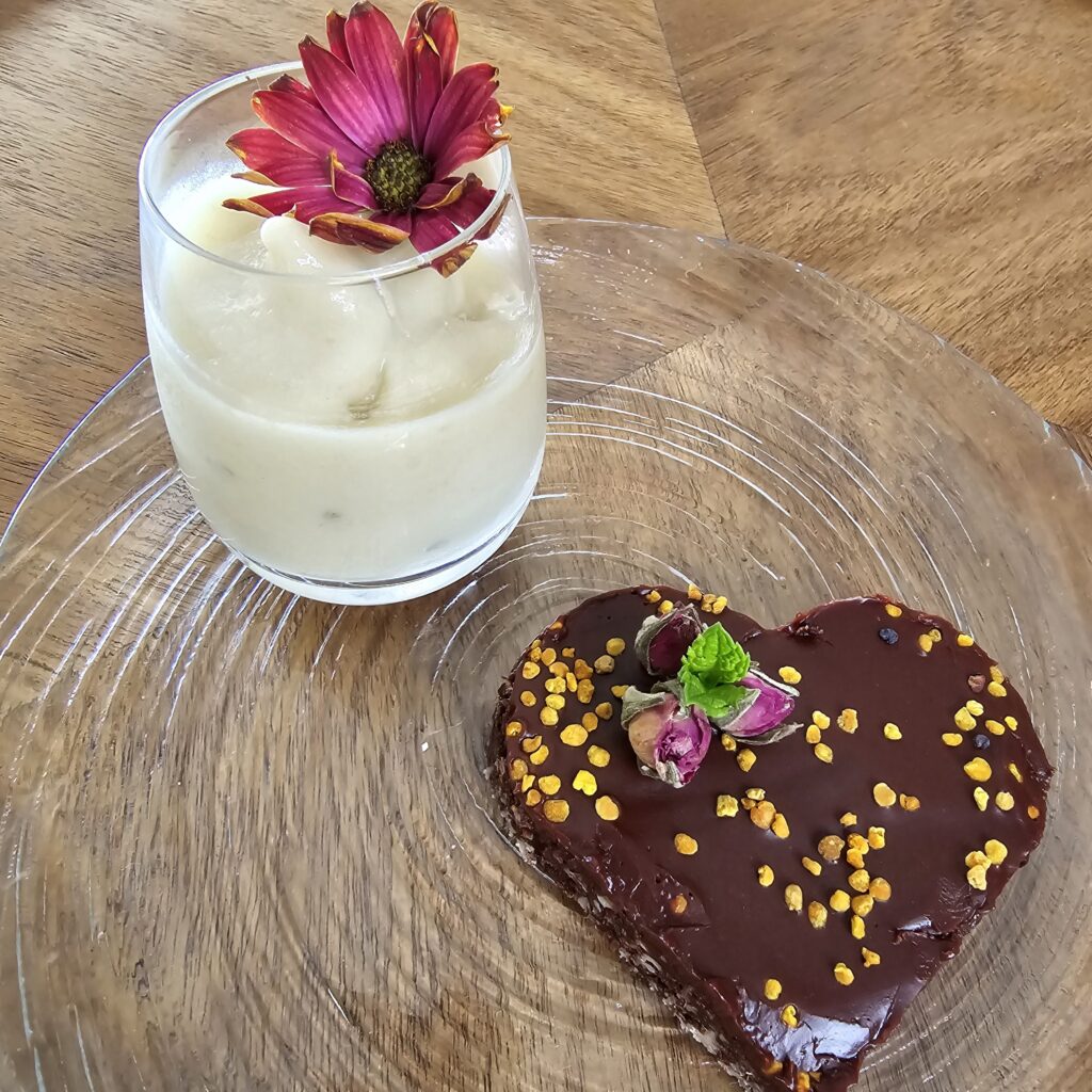 Gâteau choco glace banane