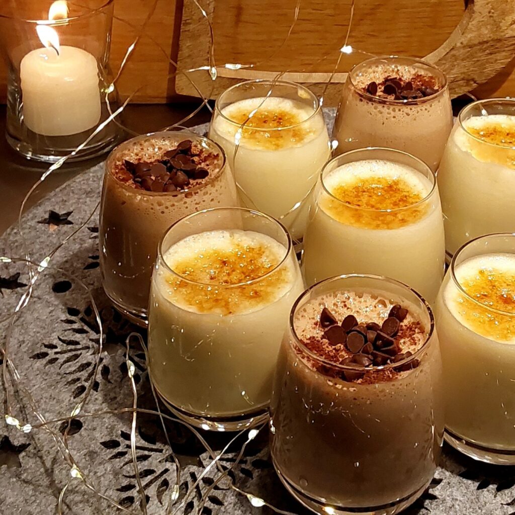 crême dessert choco vanille