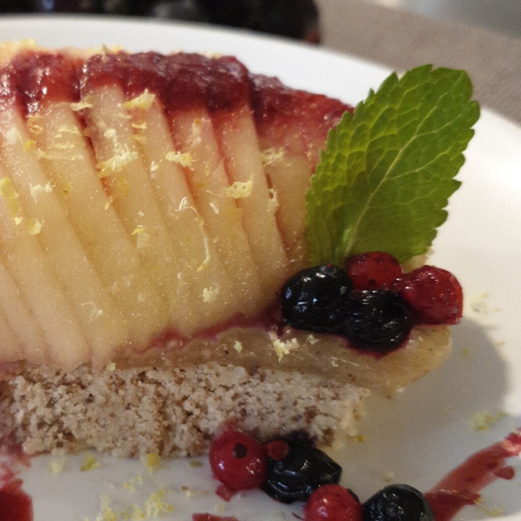 gâteau poire caramel