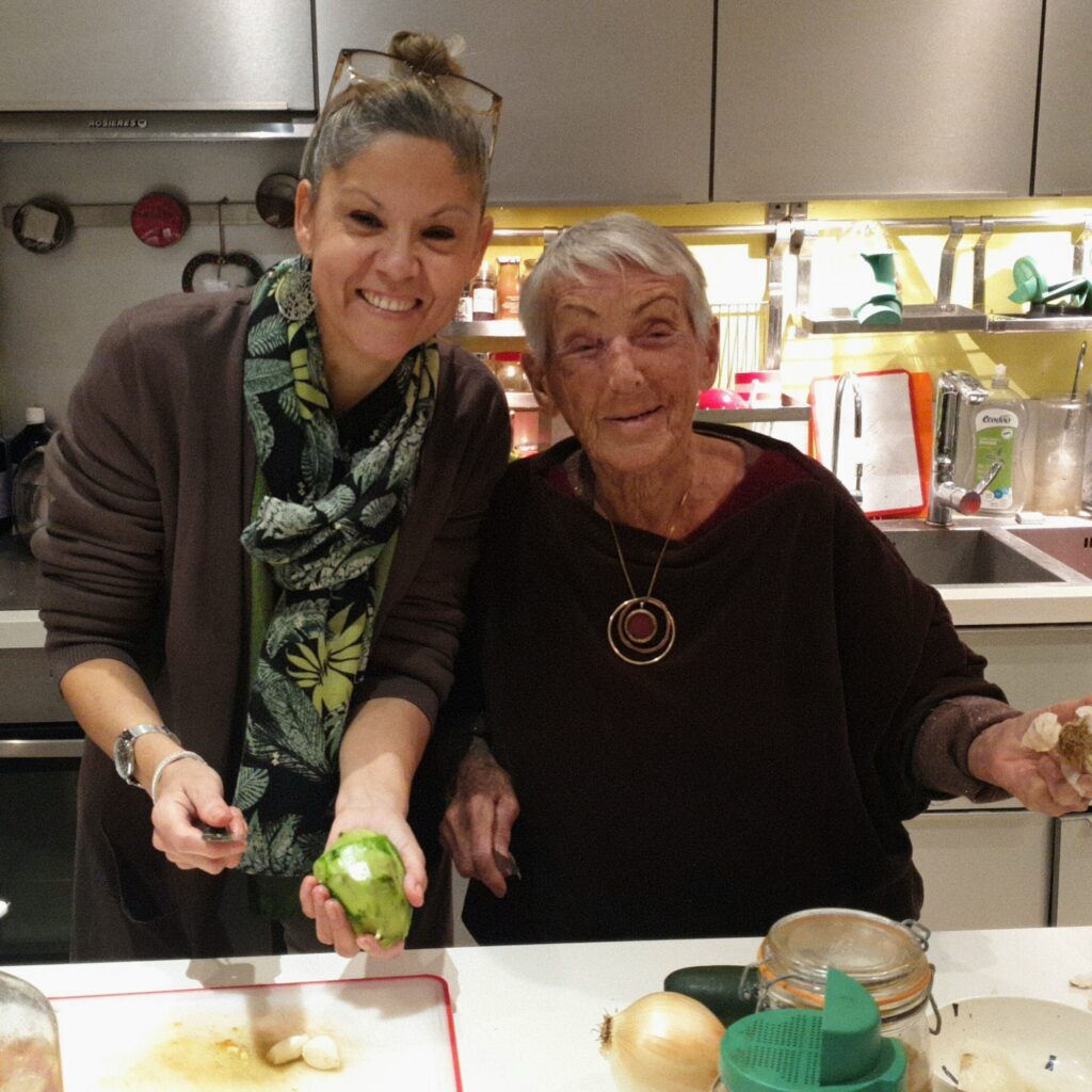 Avec Irène Grosjean