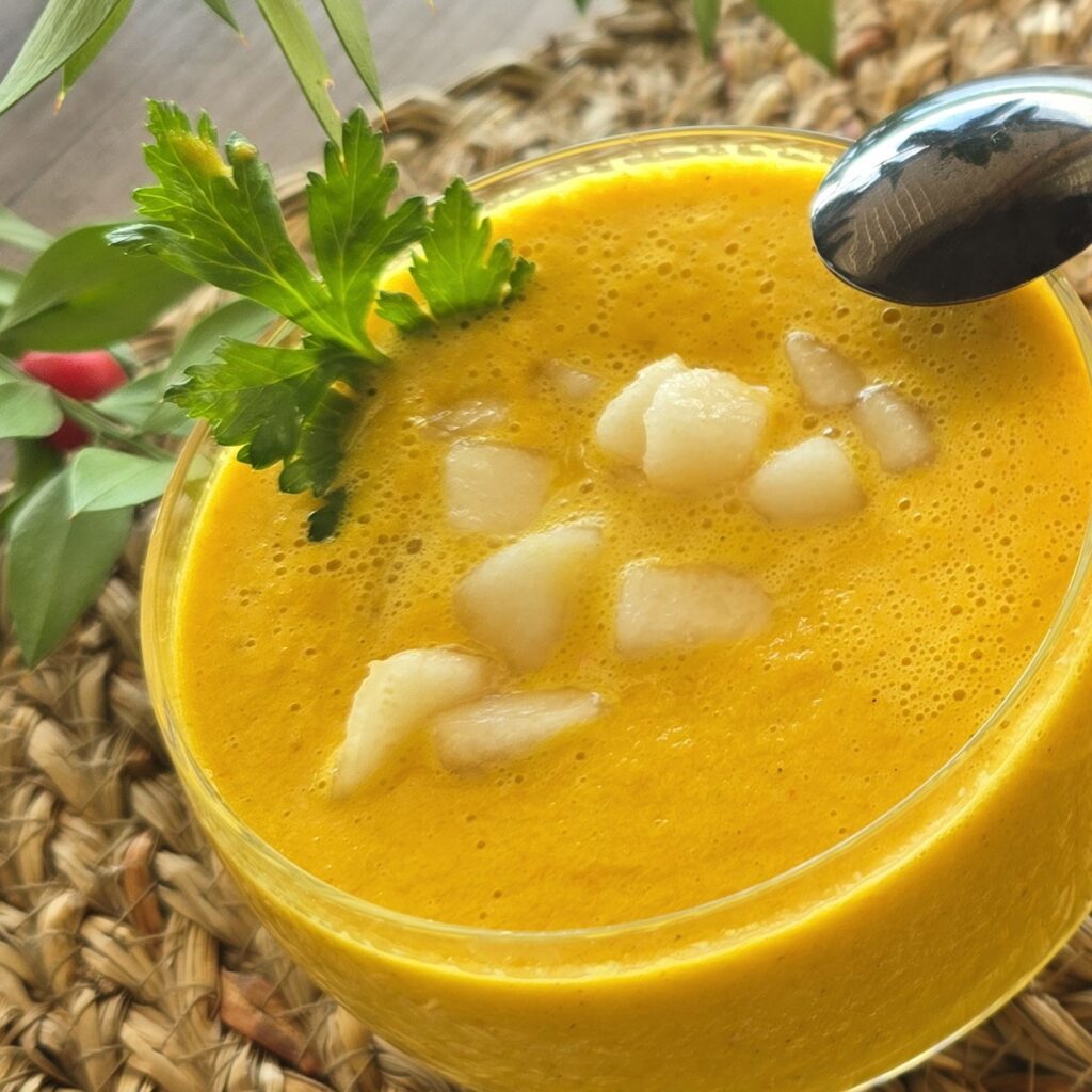 Velouté aux épices indiennes