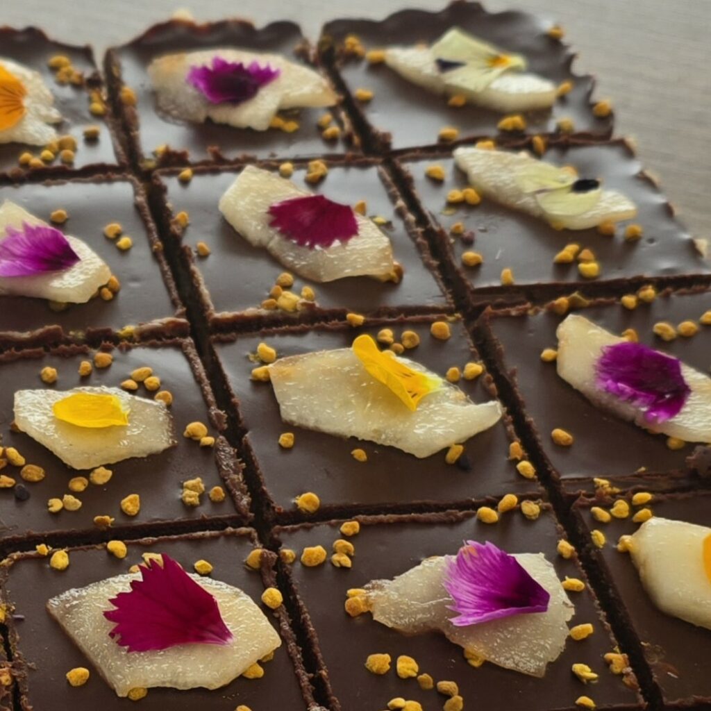 Moelleux choco carrés